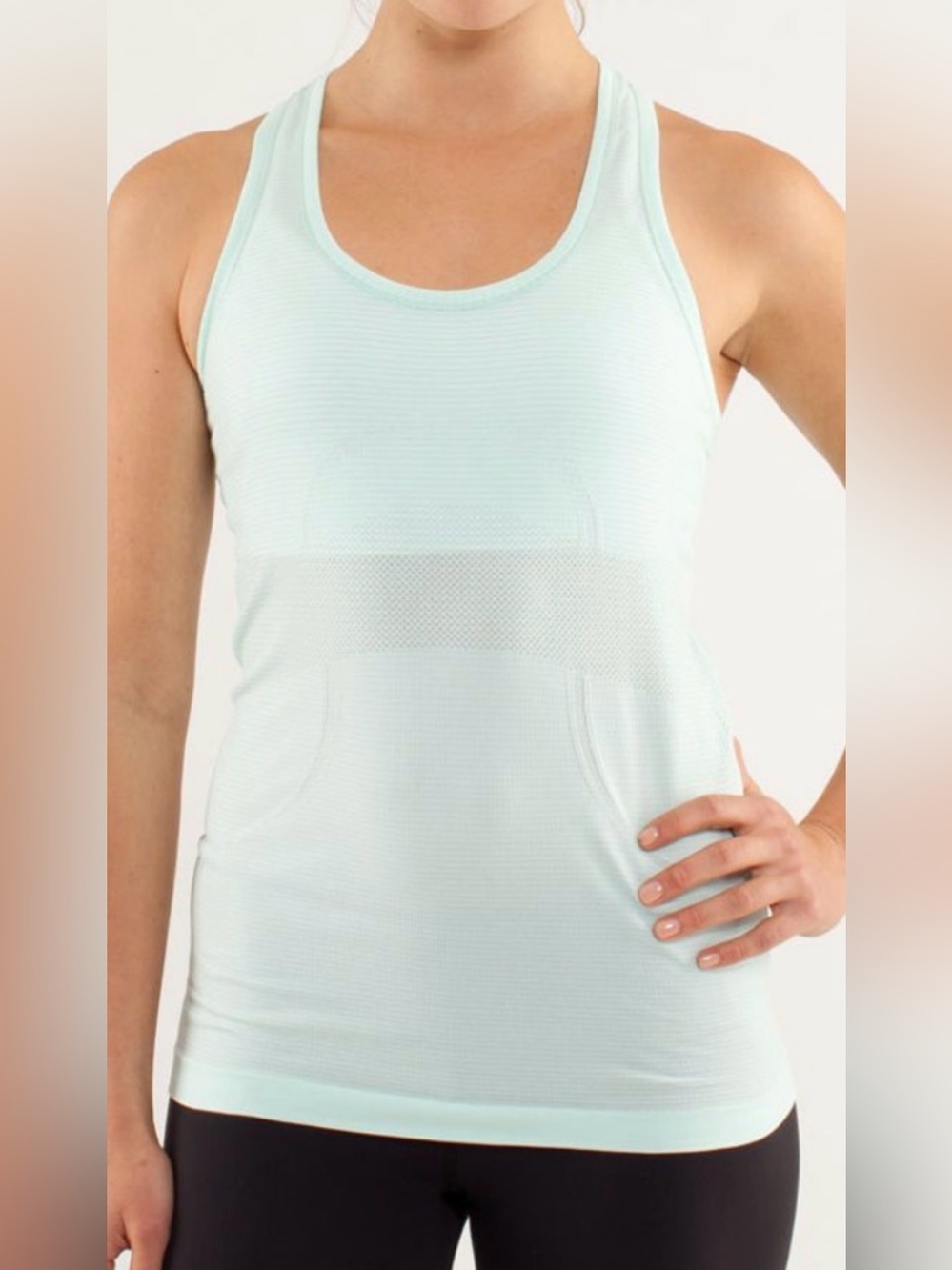 Lululemon Swiftly Tech Racerback Tank Top Mint Green Size 10